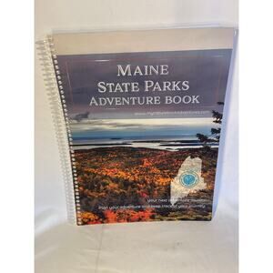 Maine State Parks-Travel Adventure Challenge Bucket List Book